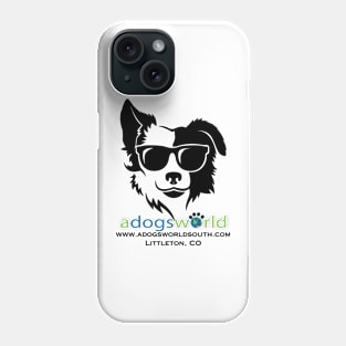 Cool Dog in Sunglasses - Dog Breeds - A Dog's World - Border Collie Phone Case