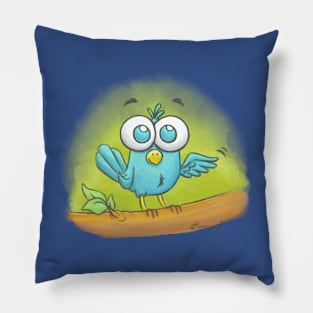 Hello Bird! Pillow