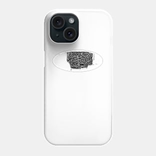 BLACK Ancient Methods #5 Phone Case