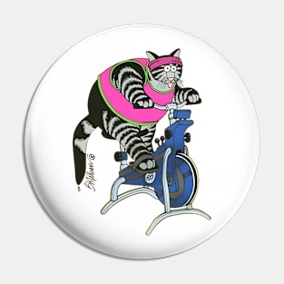 B Kliban Cat gym Pin