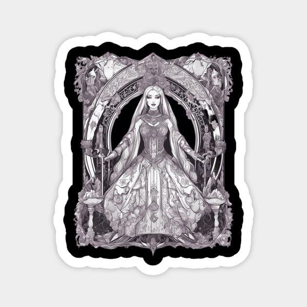 Spiritual Awakening Magnet by animegirlnft