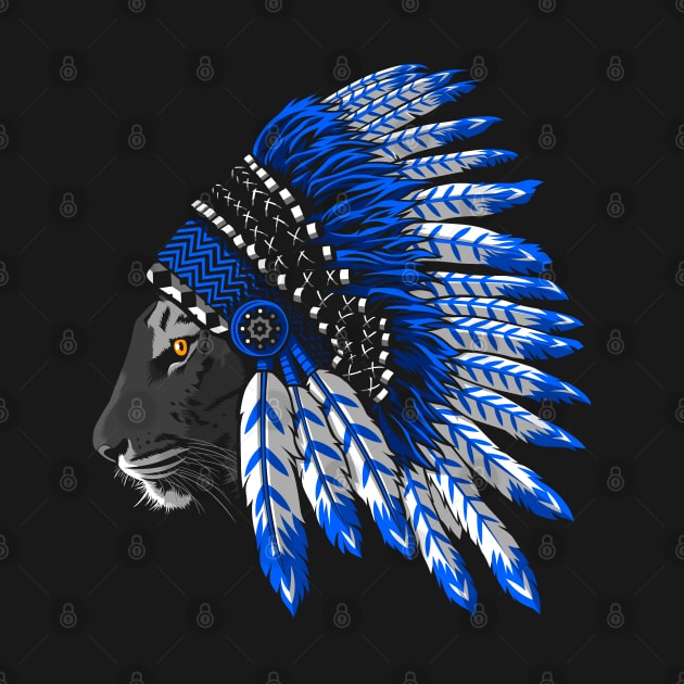 Indian chief tiger by albertocubatas