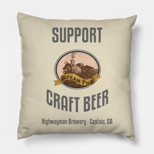 HMB Support Craft Beer: Steam Pils Pillow