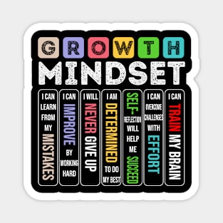 Growth Mindset Positive School Classroom Teacher Magnet