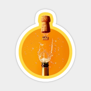 Light Prosecco Magnet