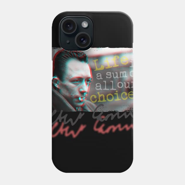 Albert Camus Phone Case by workshop71