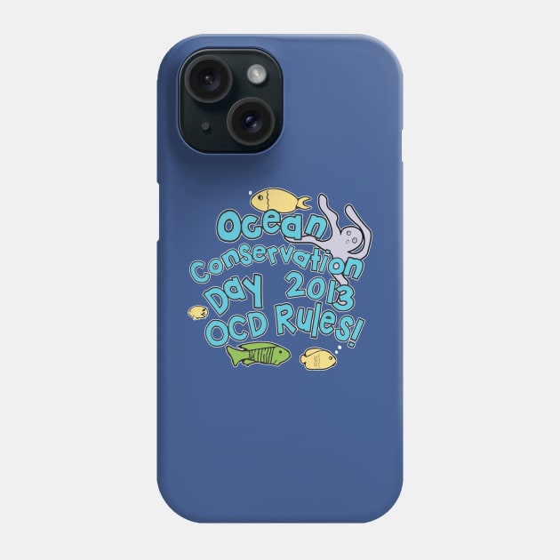 New Girl OCD Shirt Phone Case by BoxDugArt