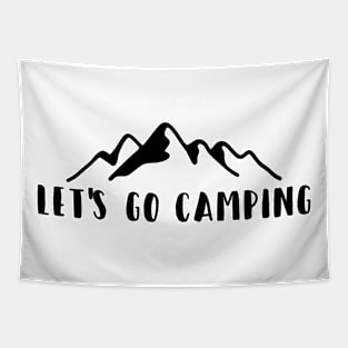 Let's Go Camping, Mountains Tapestry