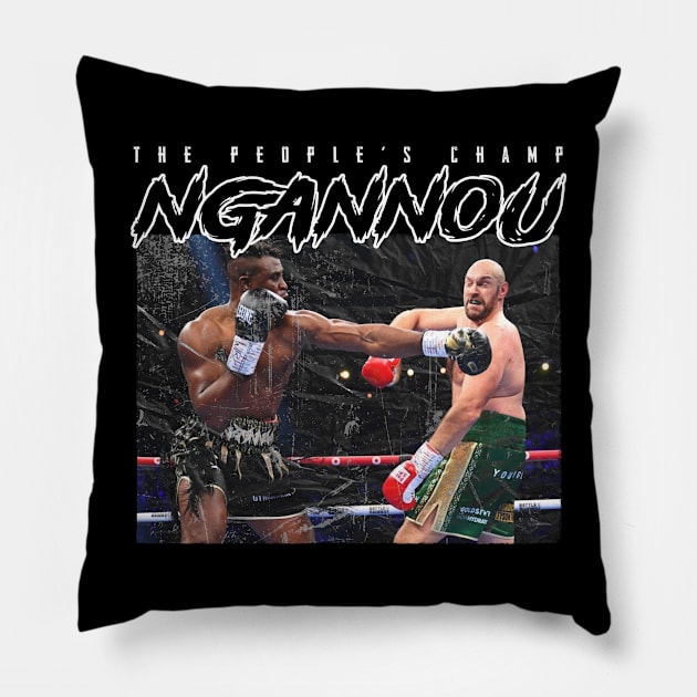 ngannou Pillow by SmithyJ88
