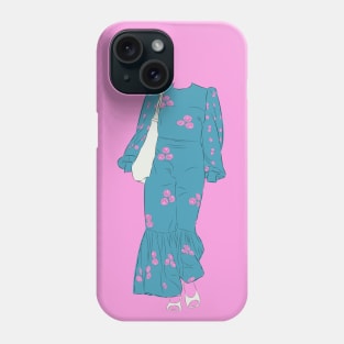 Villanelle's floral dress Phone Case