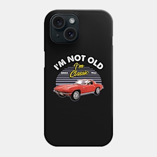 Chevrolet Corvette 1963 I'm not old Phone Case