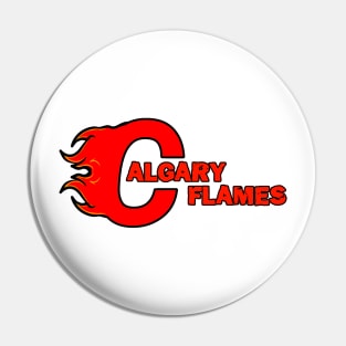 Calgary flmes Pin