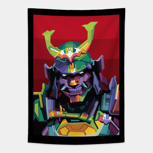 Shogun Tapestry by Alkahfsmart