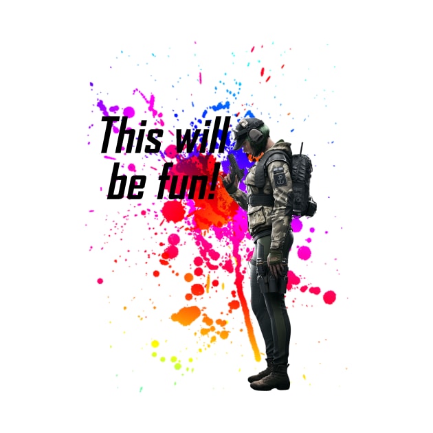 Rainbow Six Siege Ela by SwanickShirts