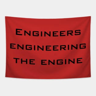 Engineers word play Tapestry