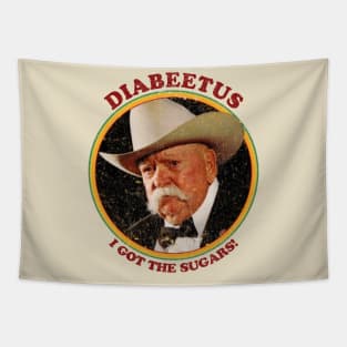 RETRO Vintage STYLE - DIABEETUS I GOT THE SUGARS! Tapestry