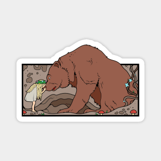 Poor Little Bear Magnet