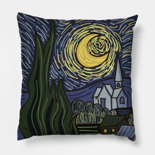 Starry night Pillow