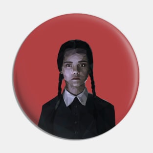 Wednesday Addams Pin