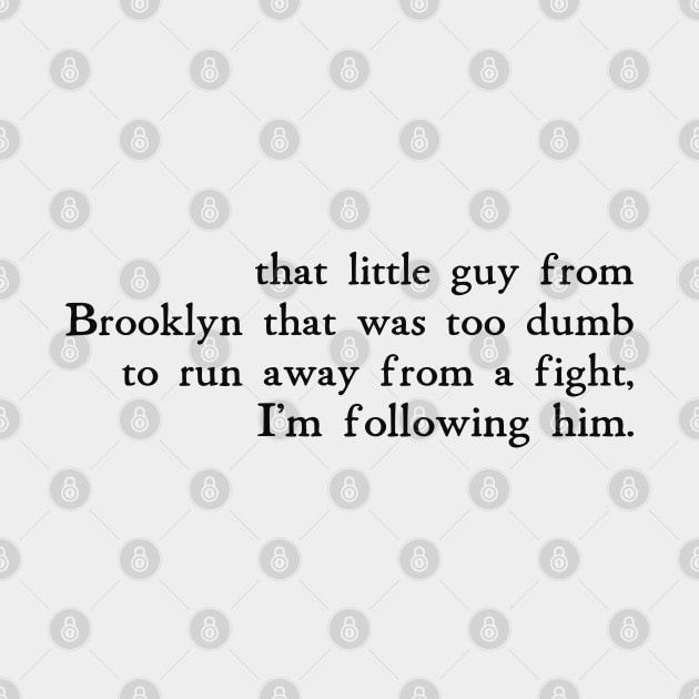 Little Guy from Brooklyn by beunstoppable