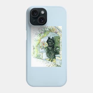 Duchess in the Porch - The Tale of the Pie and the Patty Pan - Beatrix Potter Phone Case