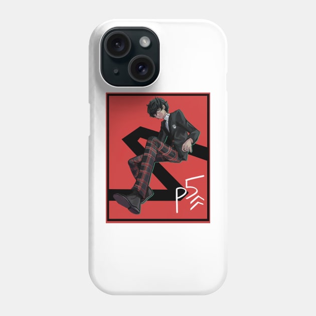 Persona 5 Joker!! Phone Case by chompfig