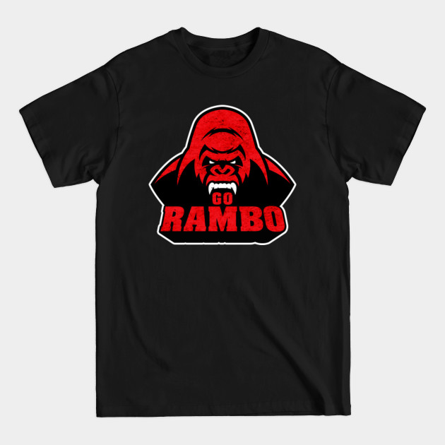Disover Go Rambo - Hip Hop Culture - T-Shirt