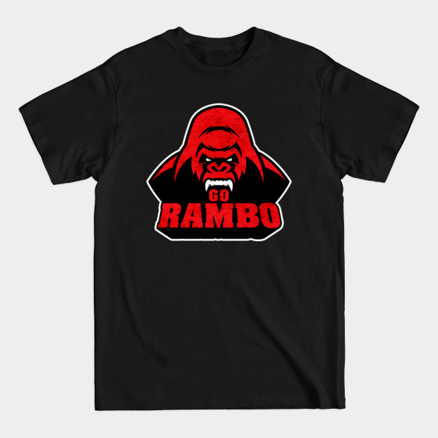 Discover Go Rambo - Hip Hop Culture - T-Shirt