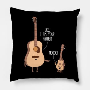 Uke I Am Your Father Pillow