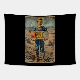Vault Boy in Wasteland - Poster Tapestry