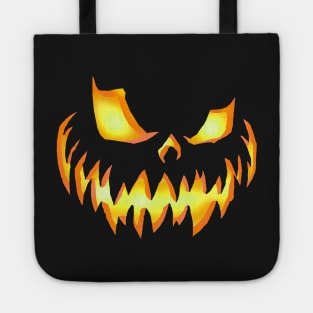 Pumpkin Face Tote