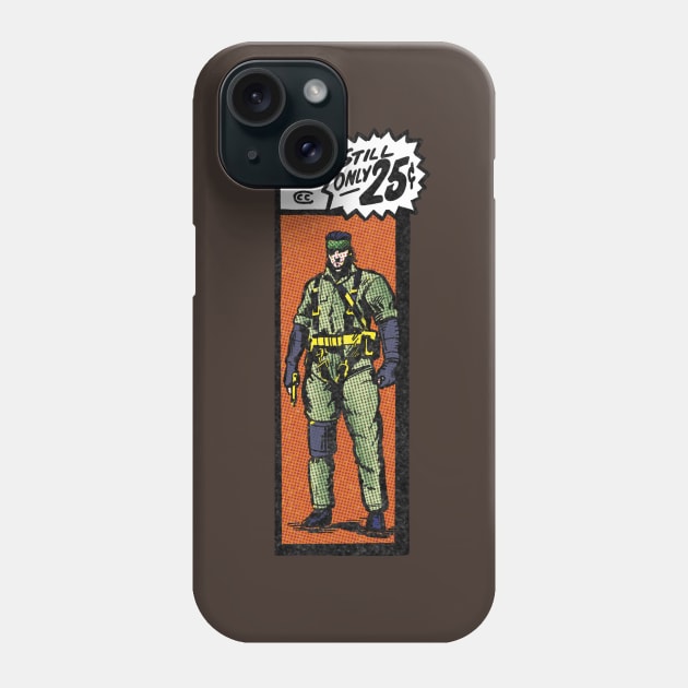 Comic book corner box - Snake fan art Phone Case by MarkScicluna