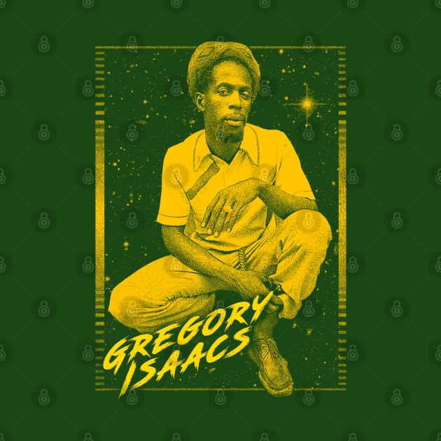 Gregory Isaacs / Retro Fan Art by DankFutura