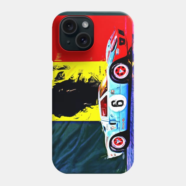 Winning Team - Jacky Ickx and Jackie Oliver Phone Case by DeVerviers