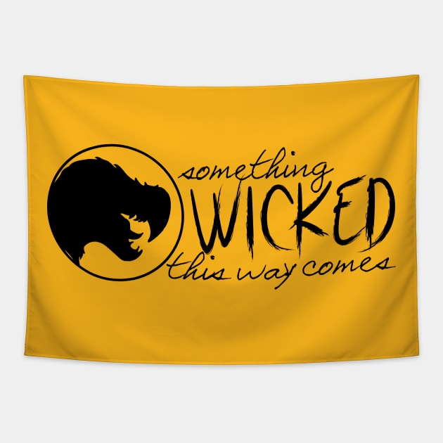 Ark Survival Fear Evolved- Something Wicked this Way Comes Tapestry by Cactus Sands