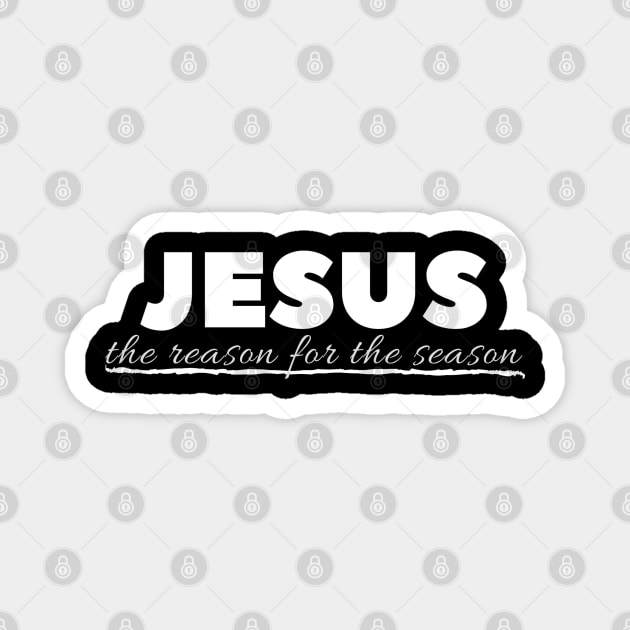 Jesus The Reason | Christmas Magnet by Happy - Design