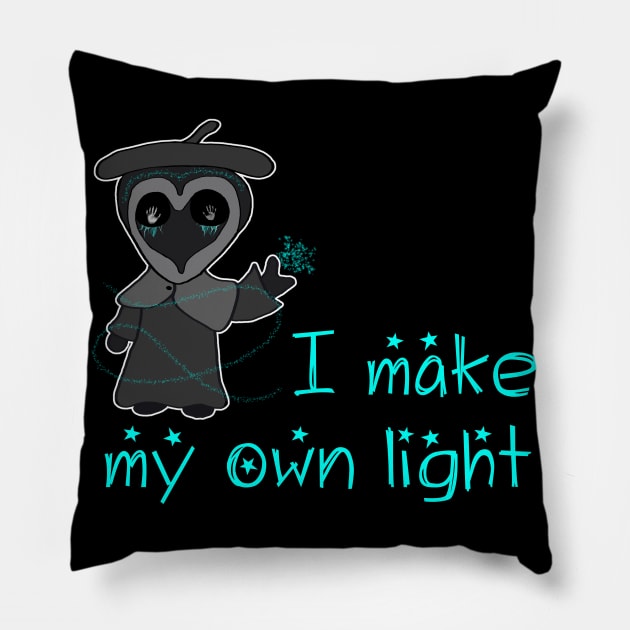 I make my own light Kawaii Creepy Cute Pillow by Wanderer Bat