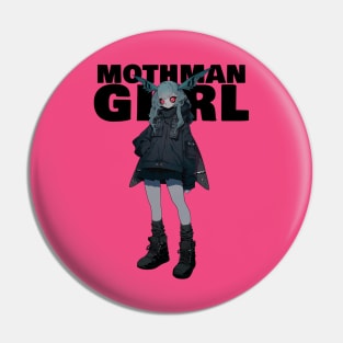 Mothman Girl Pin