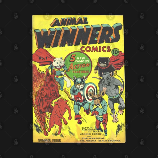 Animal Winners Comics by ThirteenthFloor