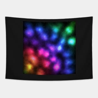 Rainbow Space Tapestry