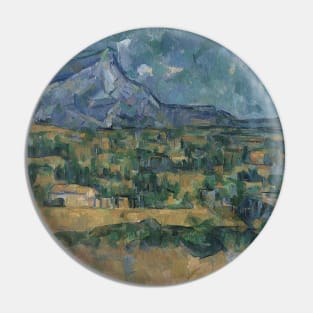 Mont Sainte-Victoire by Paul Cezanne Pin