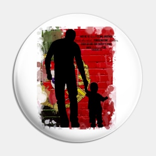 Portuguese Fatherhood Pin