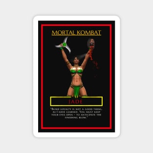 Mortal Kombat - MK Fighters - Jade - Poster - Sticker and More - 1806208 Magnet