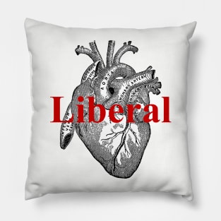 Bleeding Heart Liberal III Pillow