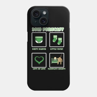 '2019 Forecast Parents To Be' Funny Pregnant Gift Phone Case