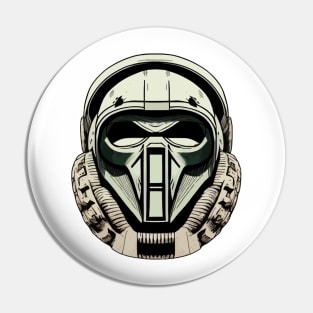 Retro doom Pin