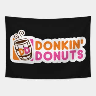 Donkin' Donuts Tapestry