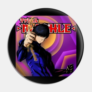 Mashle Burnedead Pin