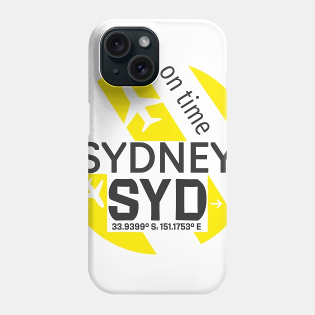 Airport Sydney Phone Case by Woohoo