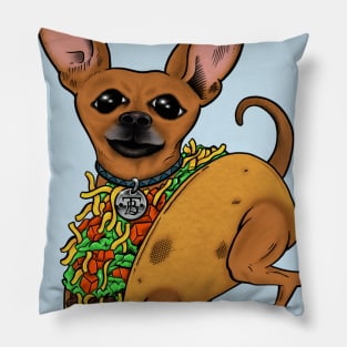 Taco Dog Pillow